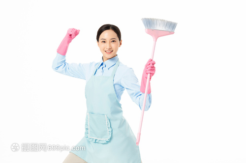 家政服務(wù)女性打掃